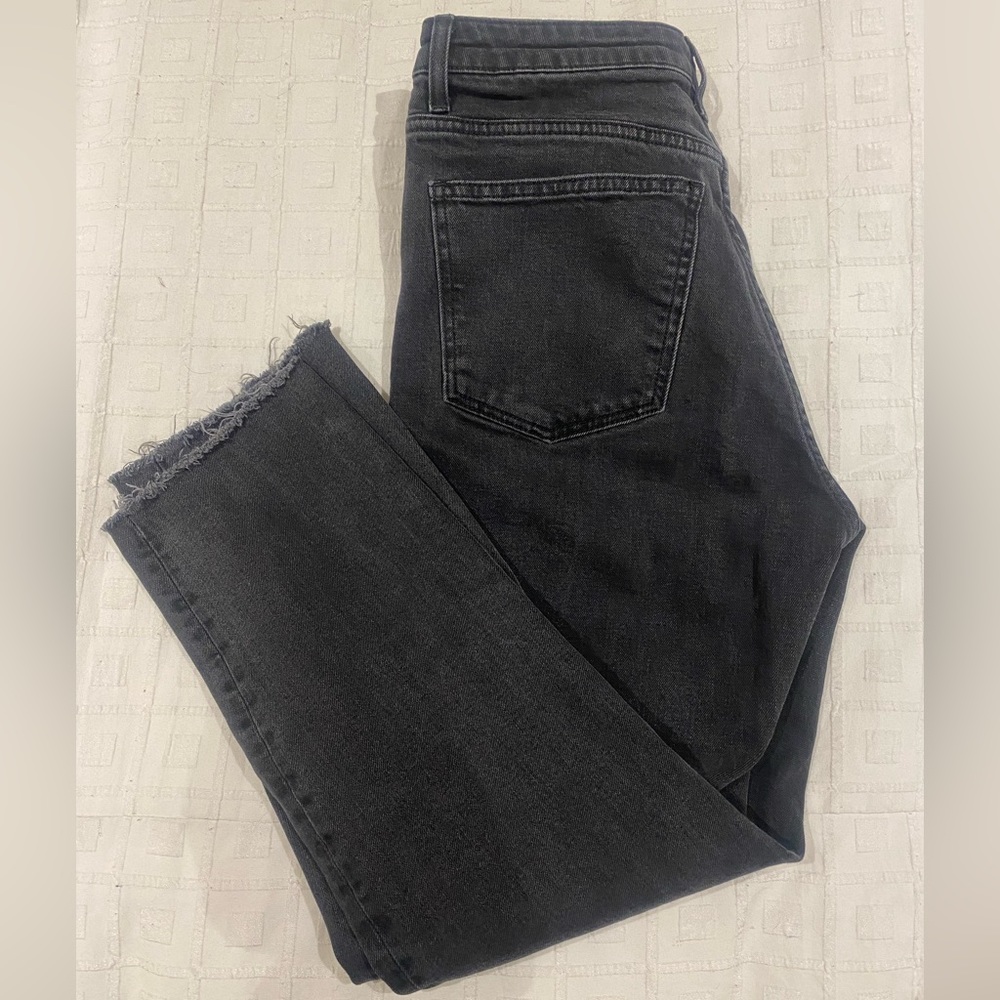 Top shop black denim, size 28.